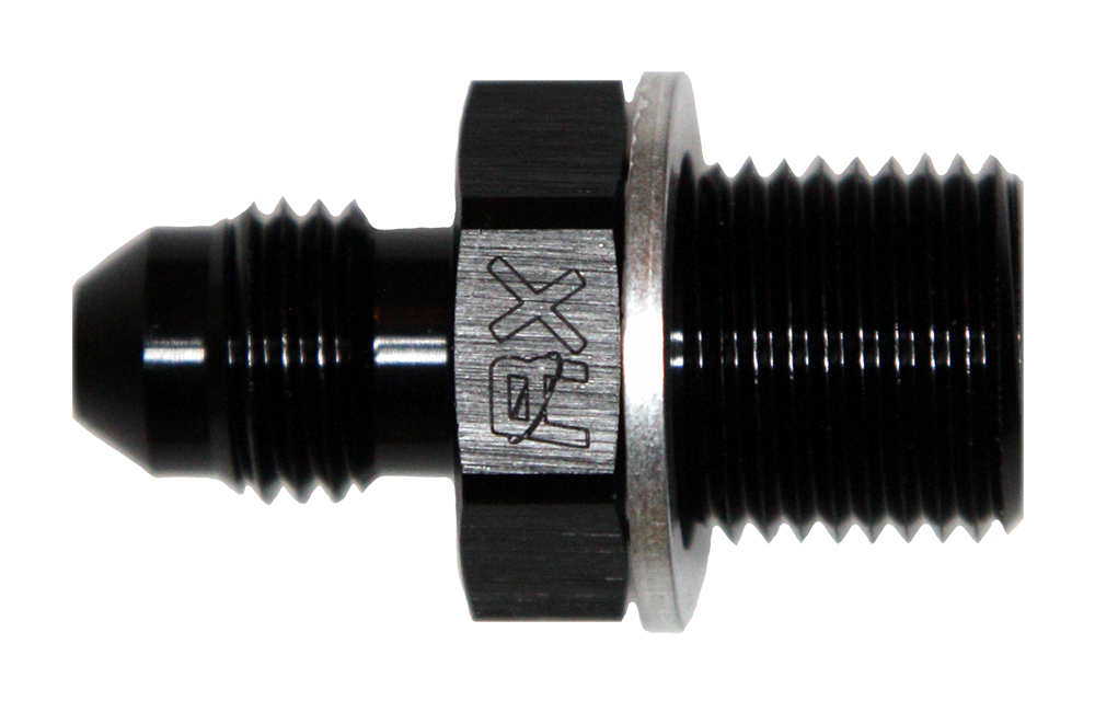 Adapter, -4AN Male » 14x1.25mm, BLACK