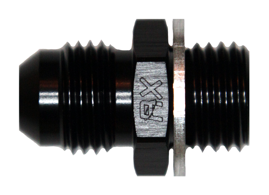 Adapter, -6AN Male» 14x1.5mm Male, BLK