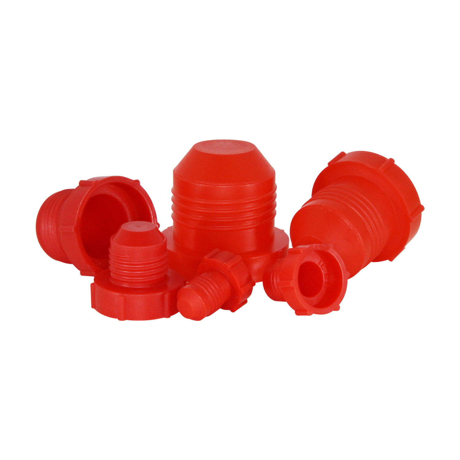 Plug, Plastic -12 Male 1 1/16-12, RED (392-900910): Plastic