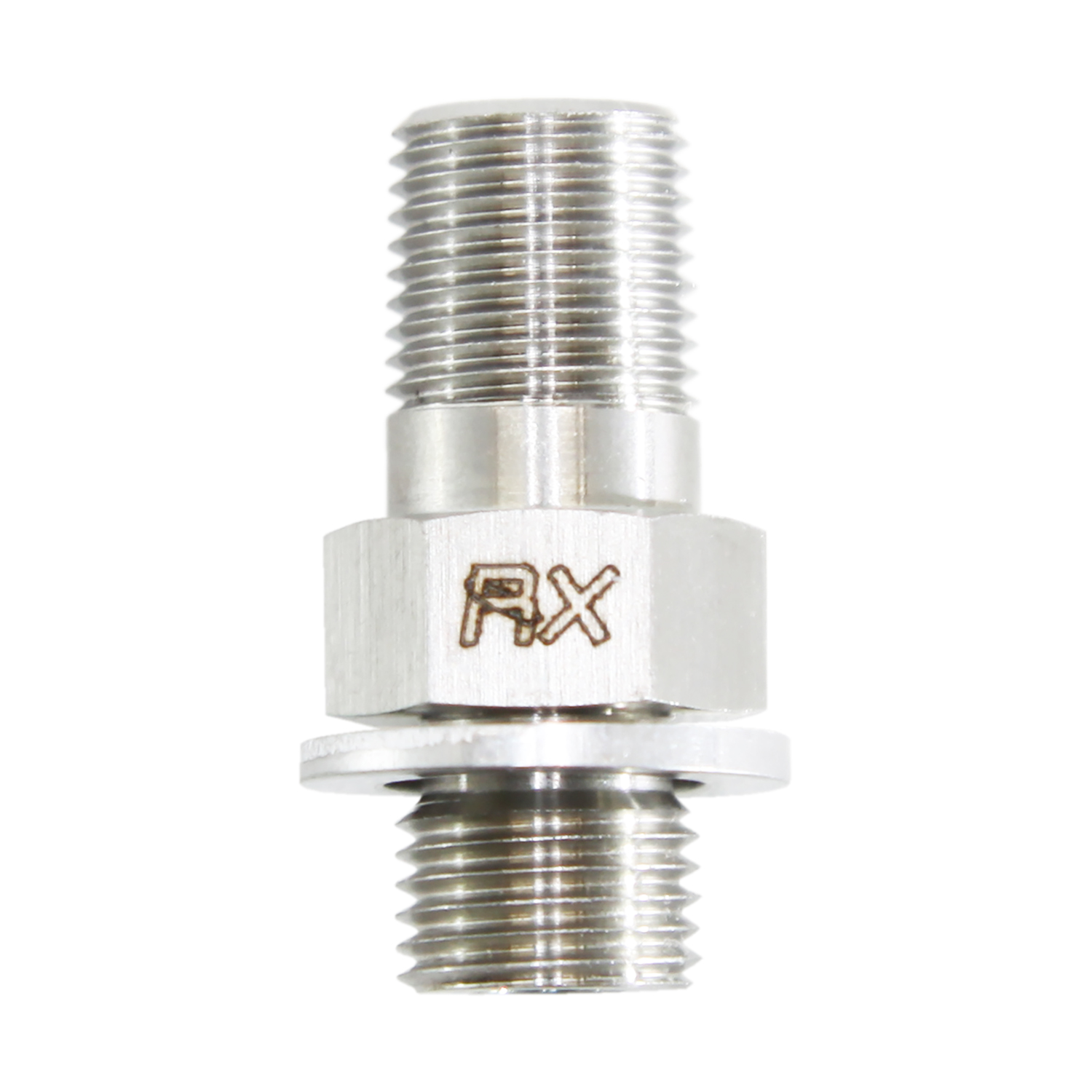 M10x1.0 Male to 1/8 NPT Female Stainless Sensor Fittings