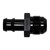 Adapter, -12AN Male » 5/8" Barb, BLACK