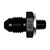 Adapter, -3AN Male » 6x1.0mm, BLACK