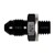 Adapter, -3AN Male » 8x1.25mm, BLACK