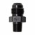 Adapter, -8AN Male » 1/8" MPT, BLACK