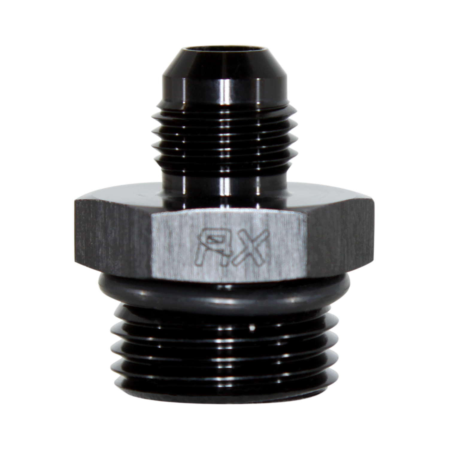 その他 ann.country Adapter, -10 AN ORB Male to -6 AN JIC Male, Black (ADF