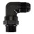 Adapter 90°, -10AN » -10 ORB Male, BLACK