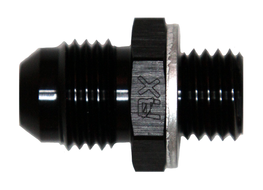 Adapter, -6AN Male» 12x1.75mm Male, BLK (ADF-6J12175M): AN JIC
