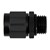 Adapter, -6AN Female » -6 ORB Male, BLK