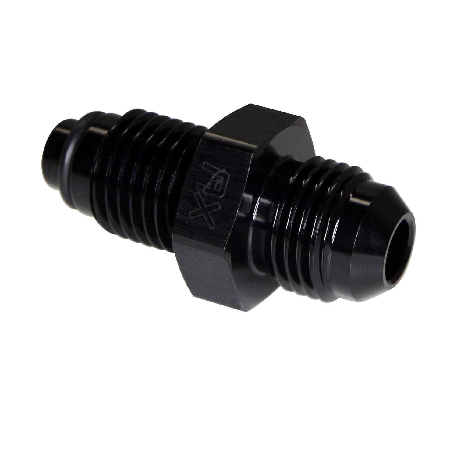 ！！ojioji！！ Adapter, -6 AN JIC Male to M14x1.5 Saginaw Male, Black (ADF