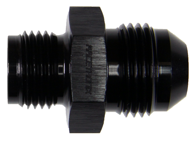 Adapter, -8AN » 5/8x18 Inv Flare, BLK (ADF-8J5818IF): AN JIC Male