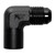 90° Adapter, -6AN Male » 1/8" FPT, BLK