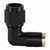 Adapter, 90° -4AN Fml » Nylon Tube 1/4"