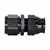 Adapter, -12 AN JIC Female to 3/4" Tube Compression, Black