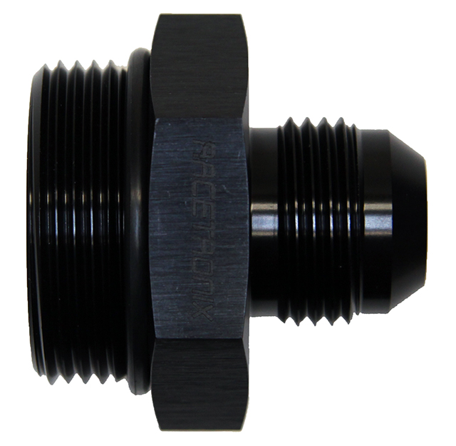 Adapter, -20 ORB Male»-12 AN Male, AL BK (ADF-R20J12): AN JIC Male