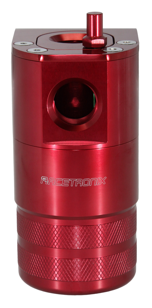 Catch Can Kit, -10AN Dipstick, Bkt, RED (CCK-D6ZR): Catch Cans