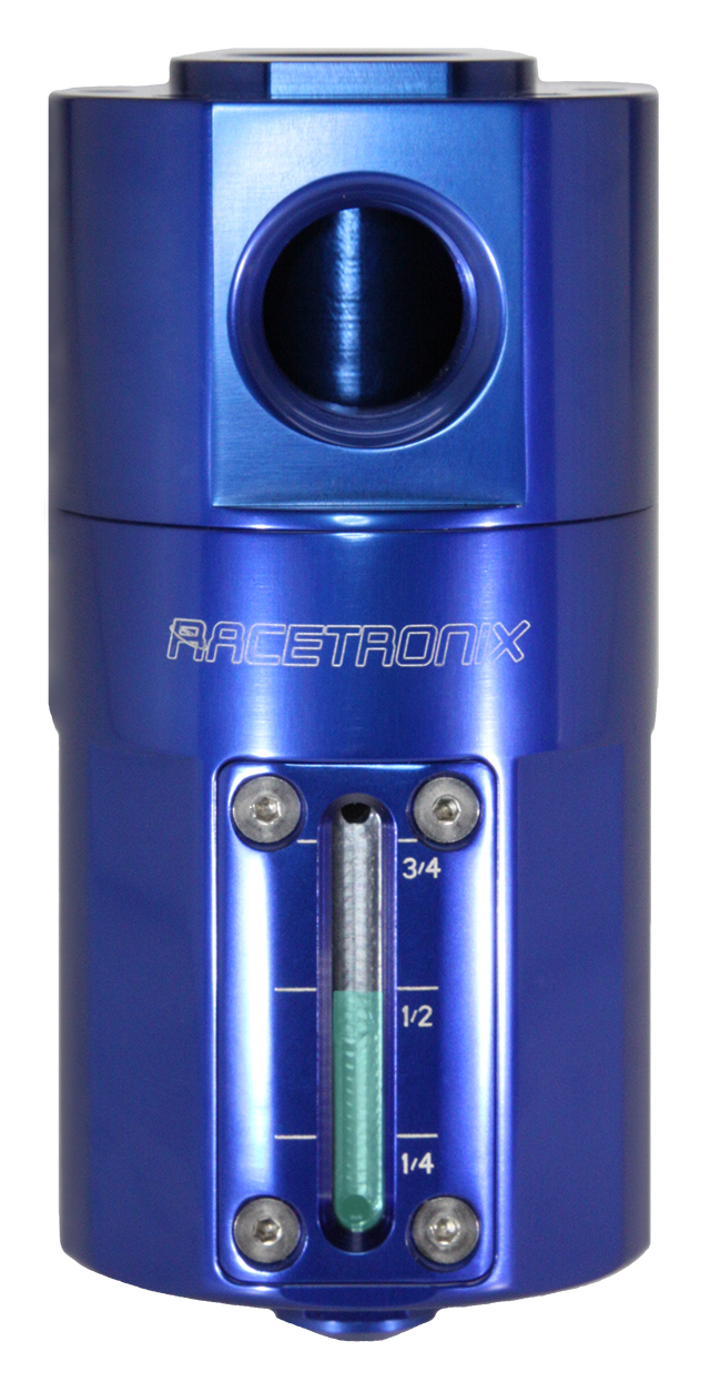 Catch Can Kit, Dual -10AN GV, Bkt, BLUE (CCK-2GV6ZB): Catch Cans
