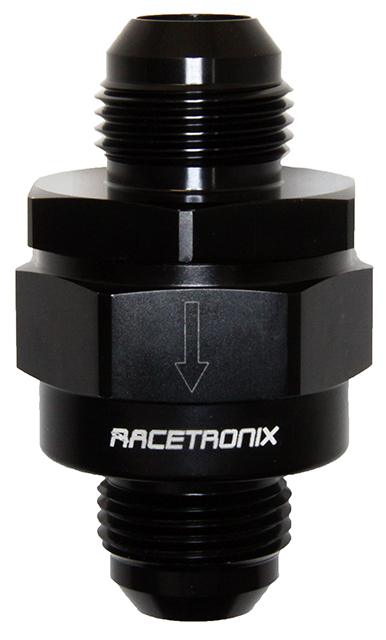 One-way Check Valve, -12 AN JIC Male, Black (CKV-1212B): Check