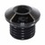 Plug, ORB -3 AN Male, Slim Allen, Aluminum Black