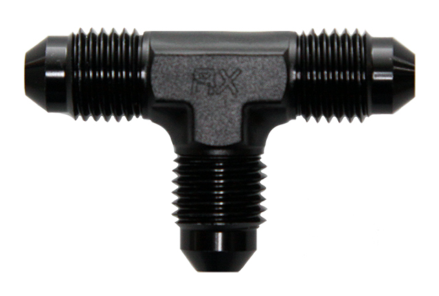 Details about   BLACK Male Flare T Fitting Adapter 3-Way AN4 4-AN Male to 2X AN4 4-AN Male 