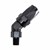 Fitting, 45° Rubber -8 » 1/4" MPT, BLACK