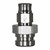 Fitting, PTFE -3 > 10x1.25mm MIF, SS