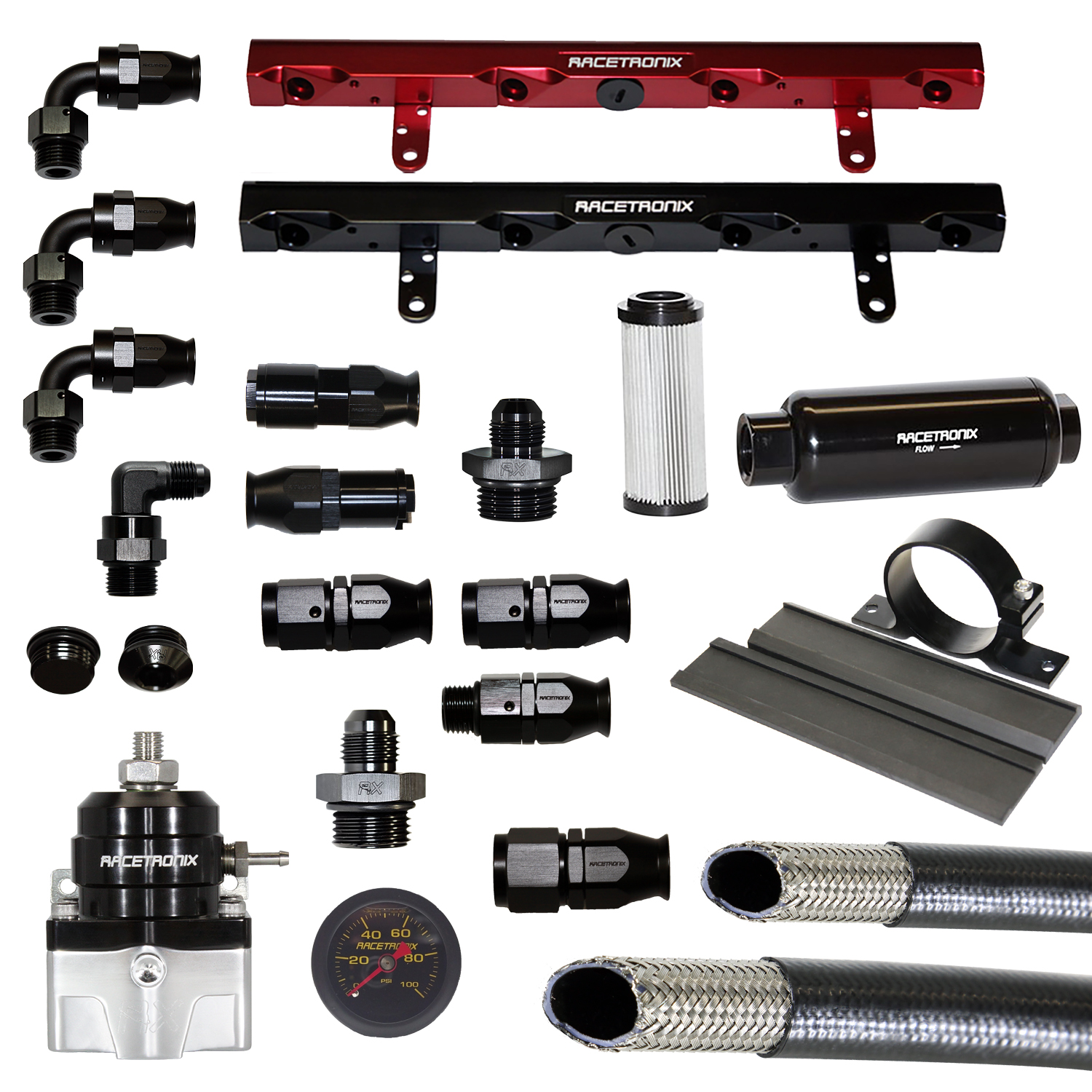Fuel Line + Rail Kit, 2004-2005 CTSV (FLK-CTSV-LS6): Fuel Line