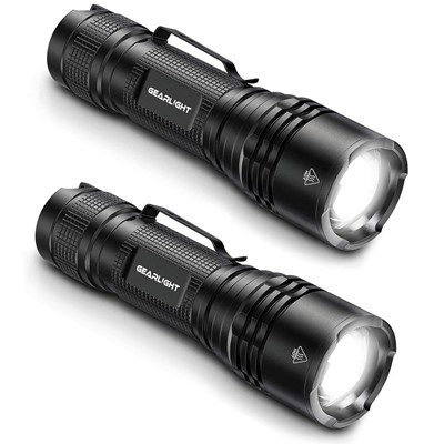 10000 lumen rechargeable flashlight Kodiak 10,000-Lumen Kiran Tactical Flashlight