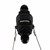 Dry Break Shrouded -8 AN JIC Male, Aluminum Black