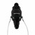 Dry Break Shrouded -10 AN JIC Male, Aluminum Black