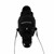 Dry Break Shrouded -12 AN JIC Male, Aluminum Black
