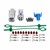 Connector Set, Metri-Pack 150 Sealed, 4-Way Male/Female (O2 Sensors, Square Type 2)