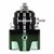 Fuel Pressure Regulator, EFI -6 AN / -6 AN, E85, Black/Green
