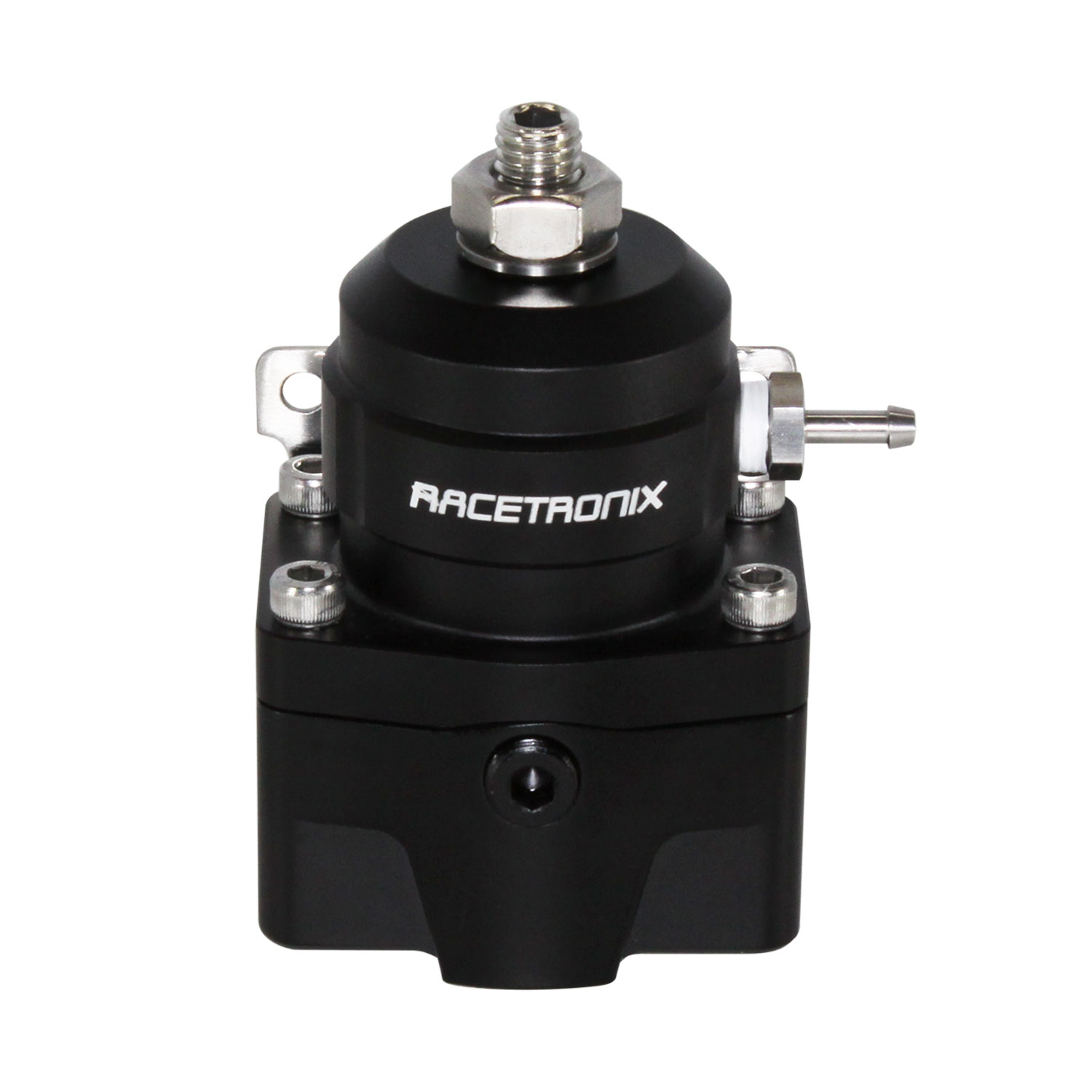 Fuel Pressure Regulator, EFI -8 / -6 AN E85, Matte Black (REG