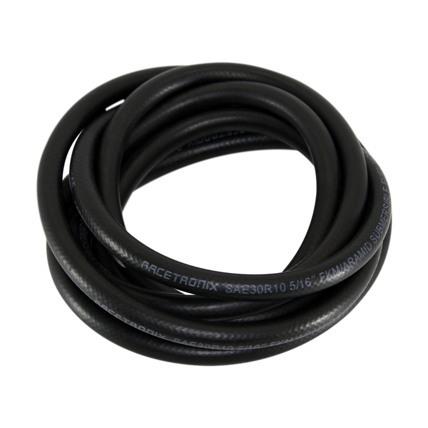 FUEL LINE HOSE 5/16" ID 5 FEET LONG BLACK RUBBER HOSE MADE IN THE USA