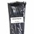 Cable Tie, 15" 40LBS., Nylon, Black