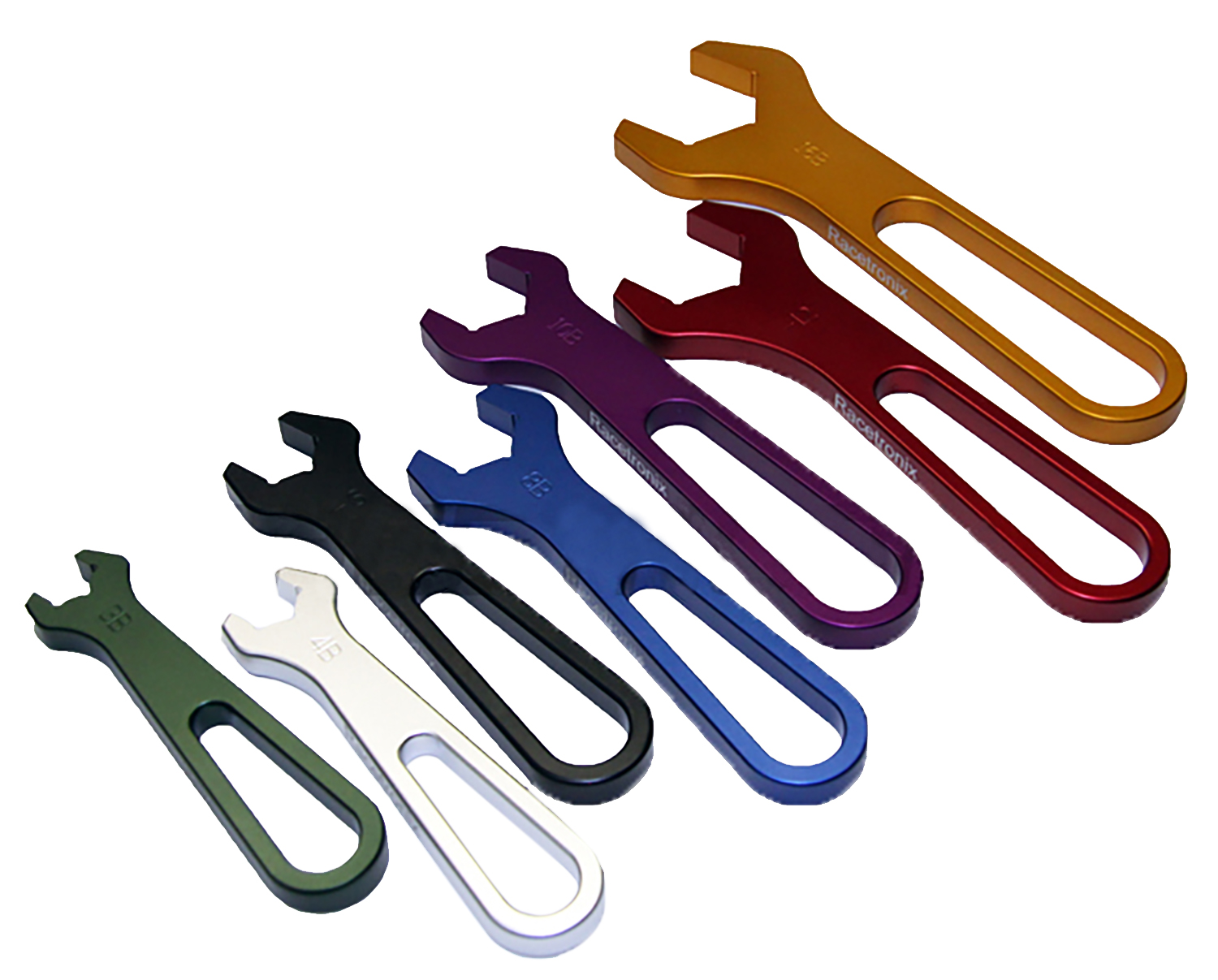 Wrench Set, -3AN to -16AN, Color-coded (WRN-ANSET316): Fitting
