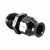 Adapter, -10AN Male » 1/2" Tube, BLACK Image 2