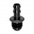 Adapter, -10AN Male » 1/2" Barb, BLACK Image 3