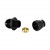 Adapter, -12AN Male » 5/8" Tube, BLACK Image 3