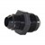 Flare Reducer, Male -12AN x -10AN, Black Image 1
