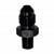 Adapter,-4AN Male » 1/16" MPT, BLACK Image 1