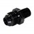 Adapter, -8AN Male » 1/4" MPT, BLACK Image 2