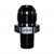 Adapter, -8AN Male » 1/4" MPT, BLACK Image 1