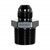 Adapter, -8AN Male » 3/4", MPT, BLACK Image 1