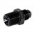 Adapter, -6AN Male » 3/8" MPT, BLACK Image 2