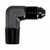 90° Adapter, -3AN » 1/8" NPT Male, Black Image 2