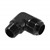 90° Adapter, -16AN»3/4" NPT Male, Black Image 1