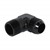 90° Adapter, -16AN » 1" NPT Male, Black Image 1