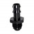 Adapter, -8AN Male » 1/2" Barb, BLACK Image 3