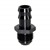 Adapter, -10AN Male » 5/8" Barb, BLACK Image 3